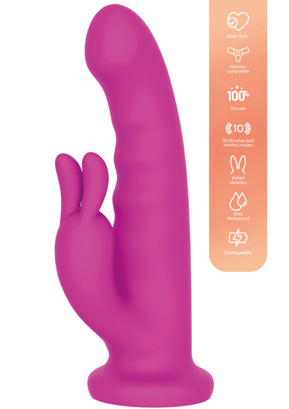 Beste vandaag nog: Rotating Rabbit Vibrator by Playhouse Delight - bij Happytoys Sexshop: online sex shop for Feeling Happy & Easy 😊