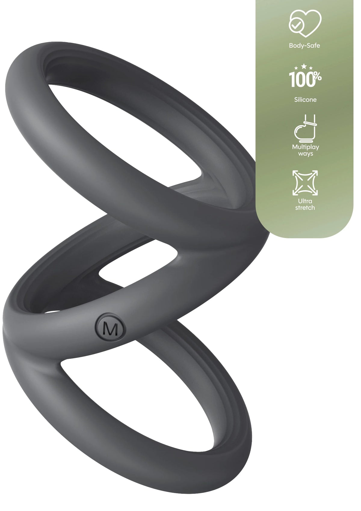 Beste vandaag nog: Triple Cock & Ball Sling Medium by Playhouse Affinity - bij Happytoys Sexshop: online sex shop for Feeling Happy & Easy 😊