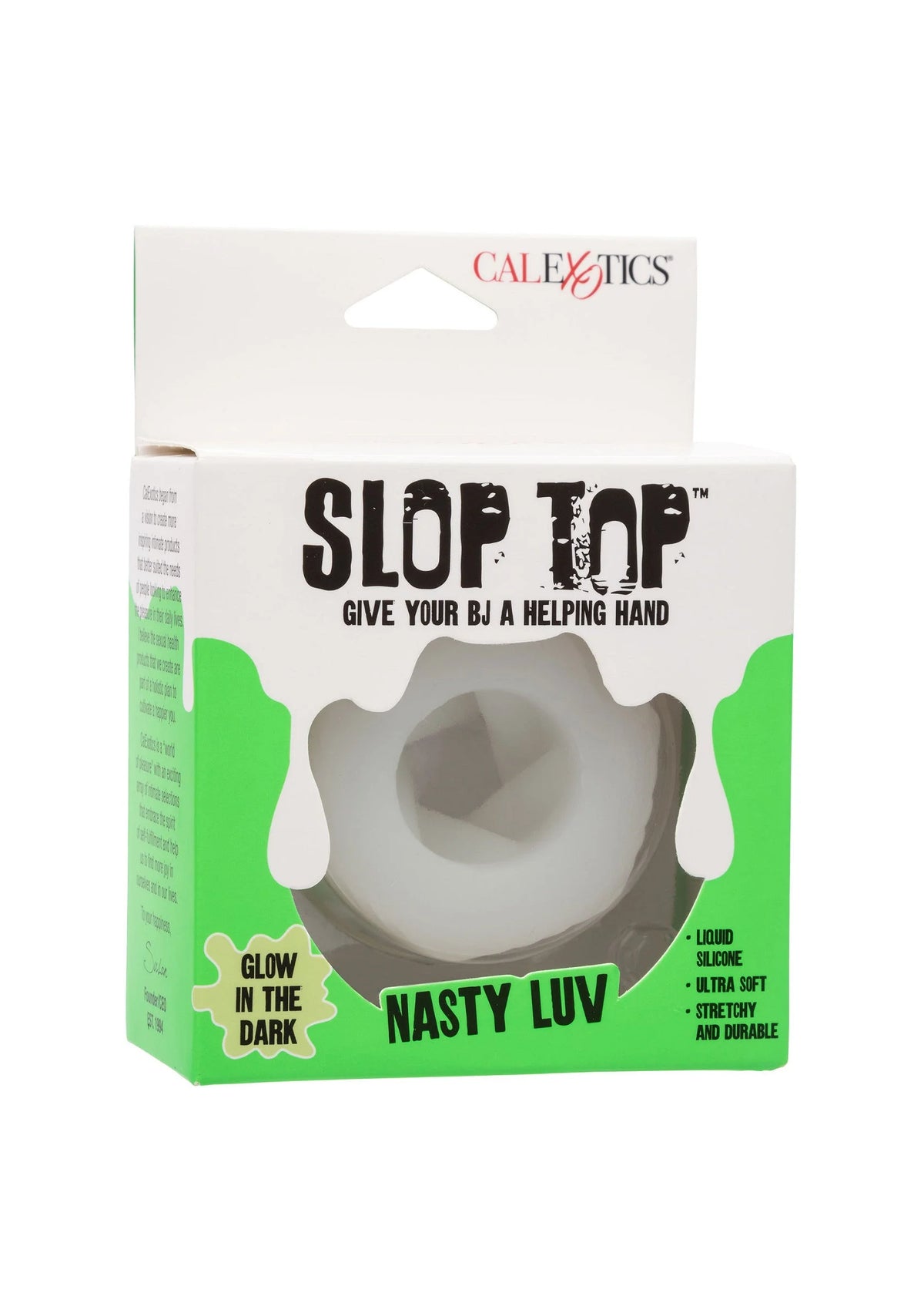 Beste vandaag nog: Slop Top Nasty Luv Cockring by CalExotics - bij Happytoys Sexshop: Toys for Feeling Happy & Easy 😊