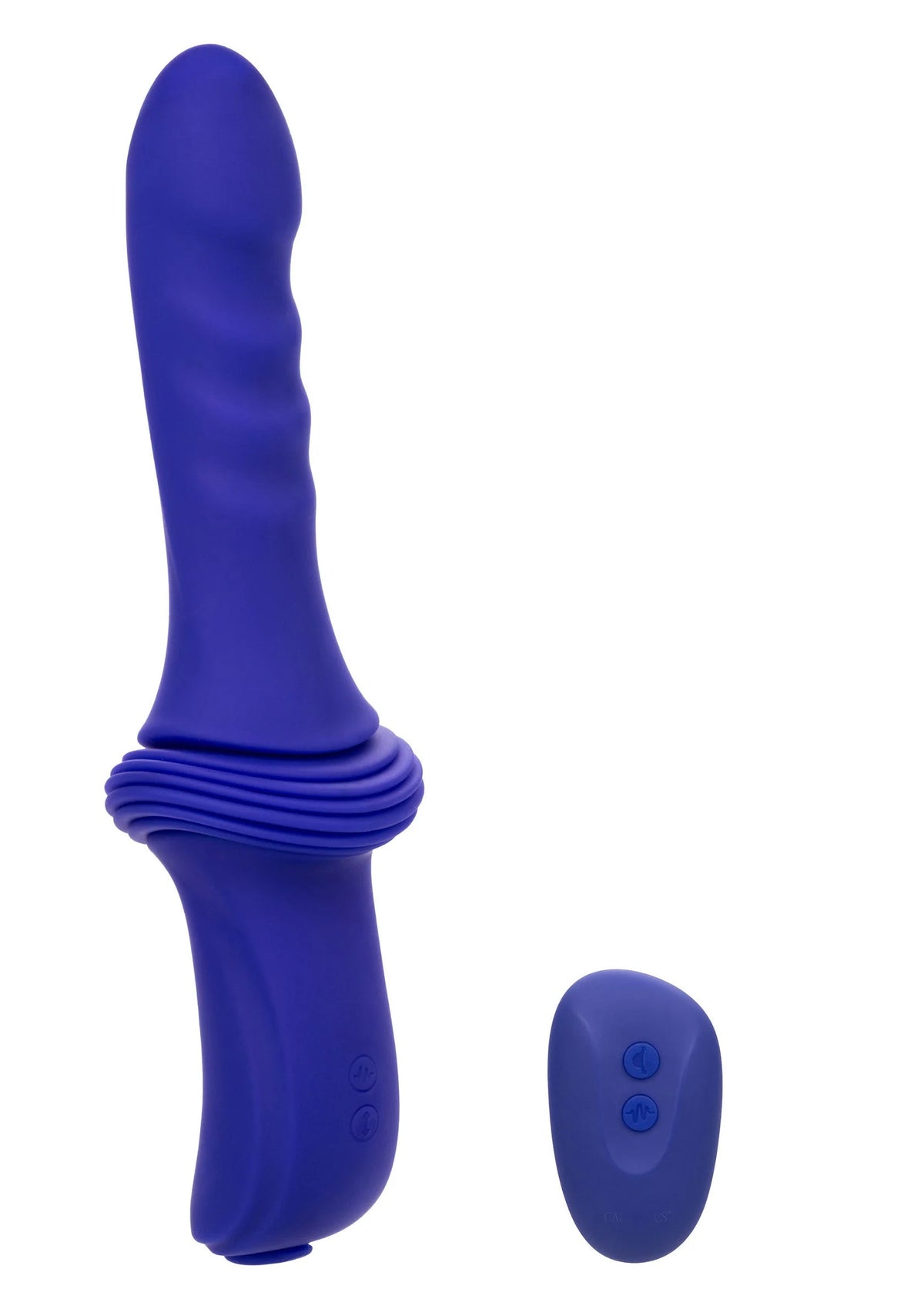 Beste vandaag nog: Sex Machine Ridged Thruster Purple by CalExotics - bij Happytoys Sexshop: Toys for Feeling Happy & Easy 😊 - Default Title - 27651 - PURPLE