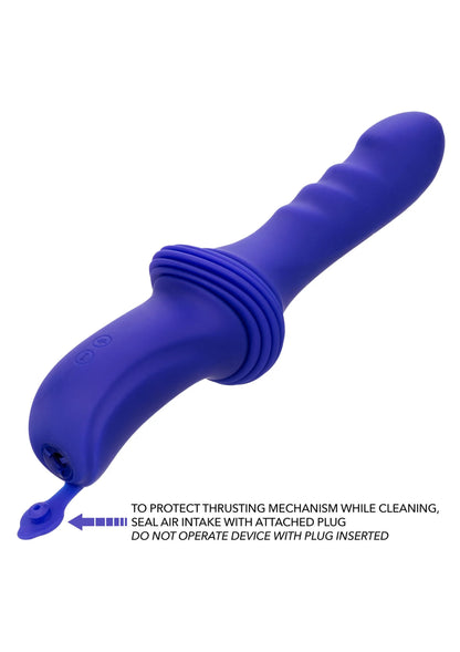 Beste vandaag nog: Sex Machine Ridged Thruster Purple by CalExotics - bij Happytoys Sexshop: Toys for Feeling Happy & Easy 😊
