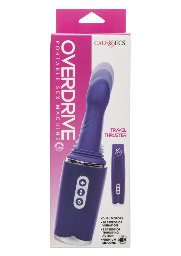 Beste vandaag nog: Travel Thruster Portable Sex Machine by CalExotics Overdrive - bij Happytoys Sexshop: online sex shop for Feeling Happy & Easy 😊