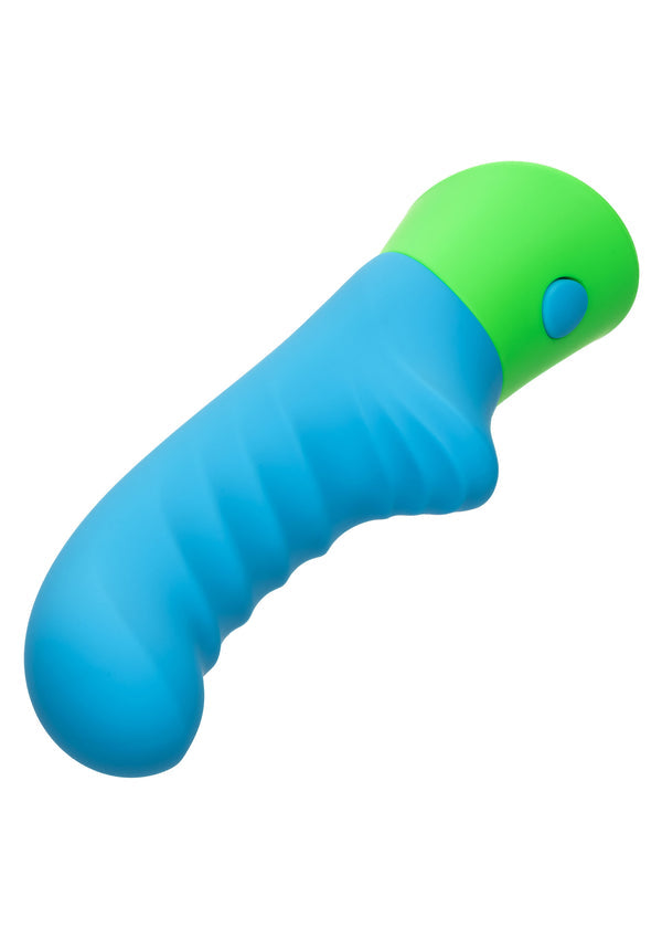 Beste vandaag nog: Ridged - G Vibrator by CalExotics Rave - bij Happytoys Sexshop: online sex shop for Feeling Happy & Easy 😊