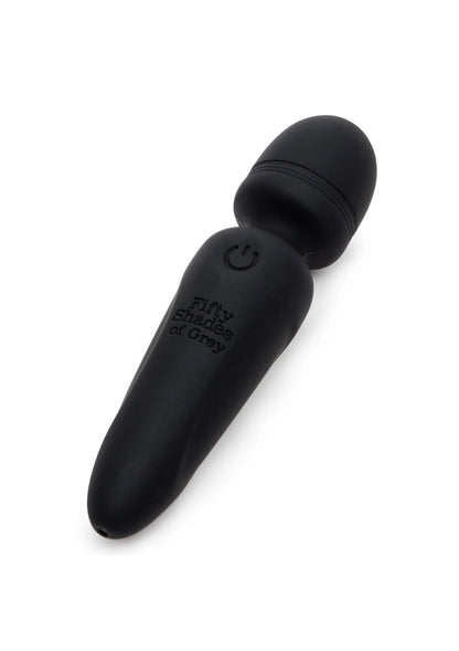 Bestel: Sensation Rechargeable Mini Wand Vibrator Fifty Shades of Grey - bij Happytoys: de erotische sex webshop | liever Happy dan Easy ⭐⭐⭐⭐⭐