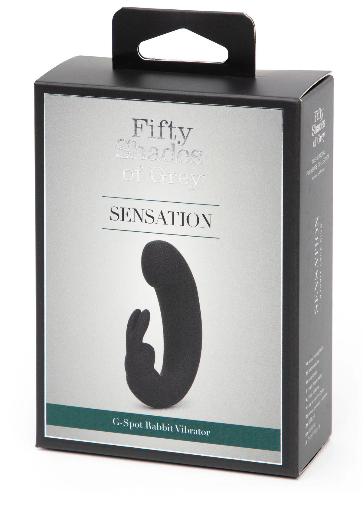 Doos van Fifty Shades of Grey Sensation G-spot rabbit vibrator