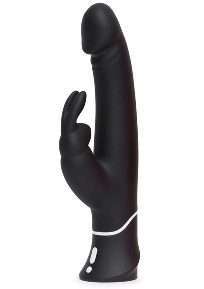 Beste vandaag nog: Realistic Rabbit Vibrator by Happy Rabbit - bij Happytoys Sexshop: Toys for Feeling Happy & Easy 😊 - Default Title - 29157 - BLACK