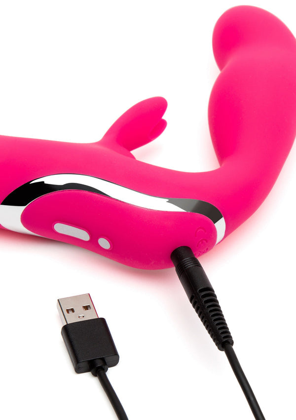 Beste vandaag nog: Vibrating Strapless Strap On Vibrator by Happy Rabbit - bij Happytoys Sexshop: online sex shop for Feeling Happy & Easy 😊