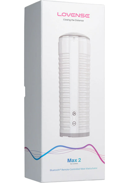 Witte productdoos met afbeelding van het doorzichtige ribbelcilinder apparaat