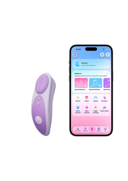 Ferri remote controlled panty vibrator by Lovesense