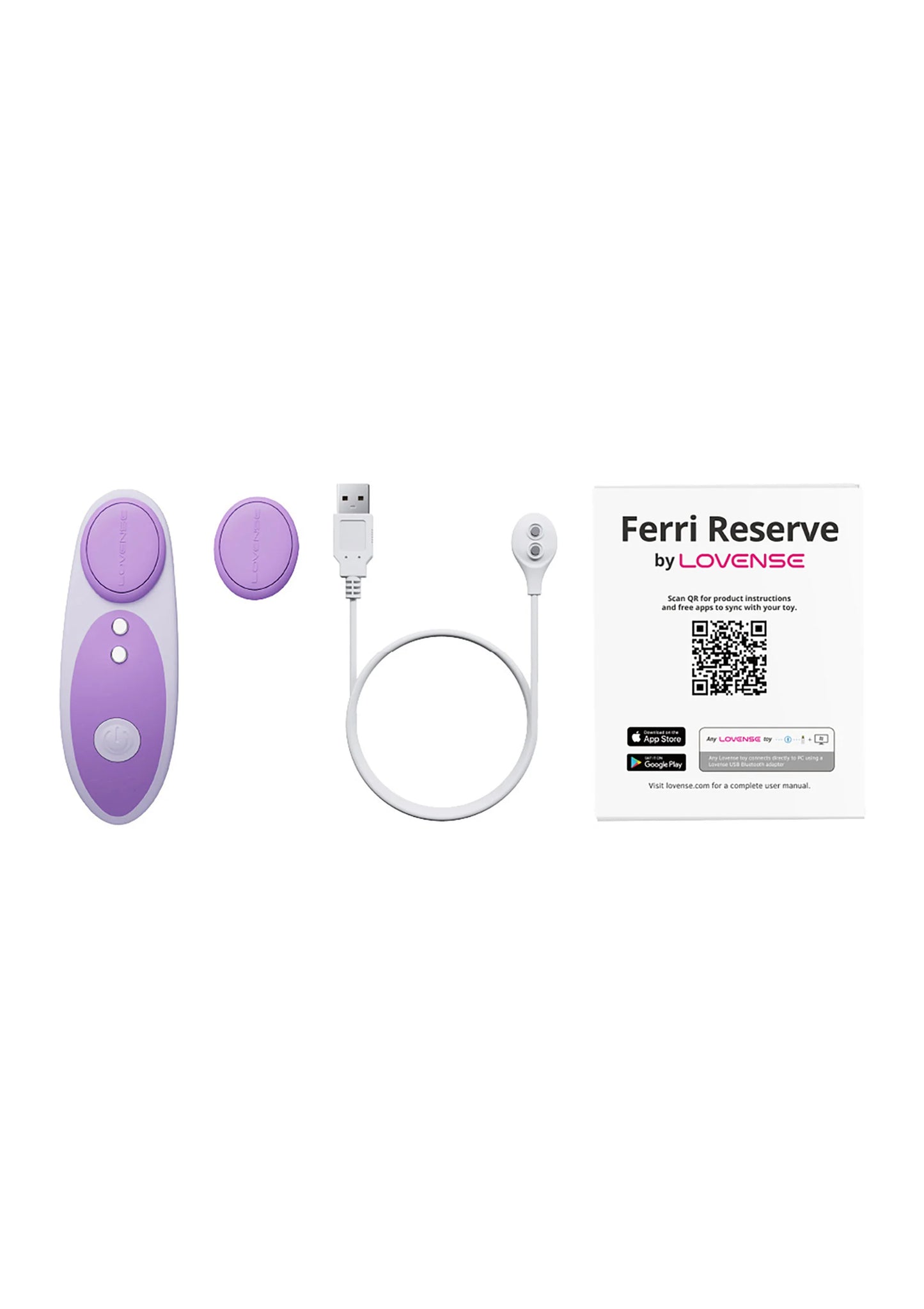Ferri remote controlled panty vibrator by Lovesense