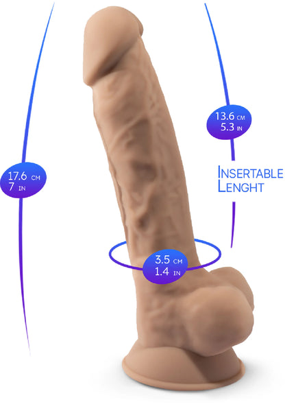 Bestel: Dildo Model 7 inch - bij Happytoys: de erotische sex webshop | liever Happy dan Easy ⭐⭐⭐⭐⭐