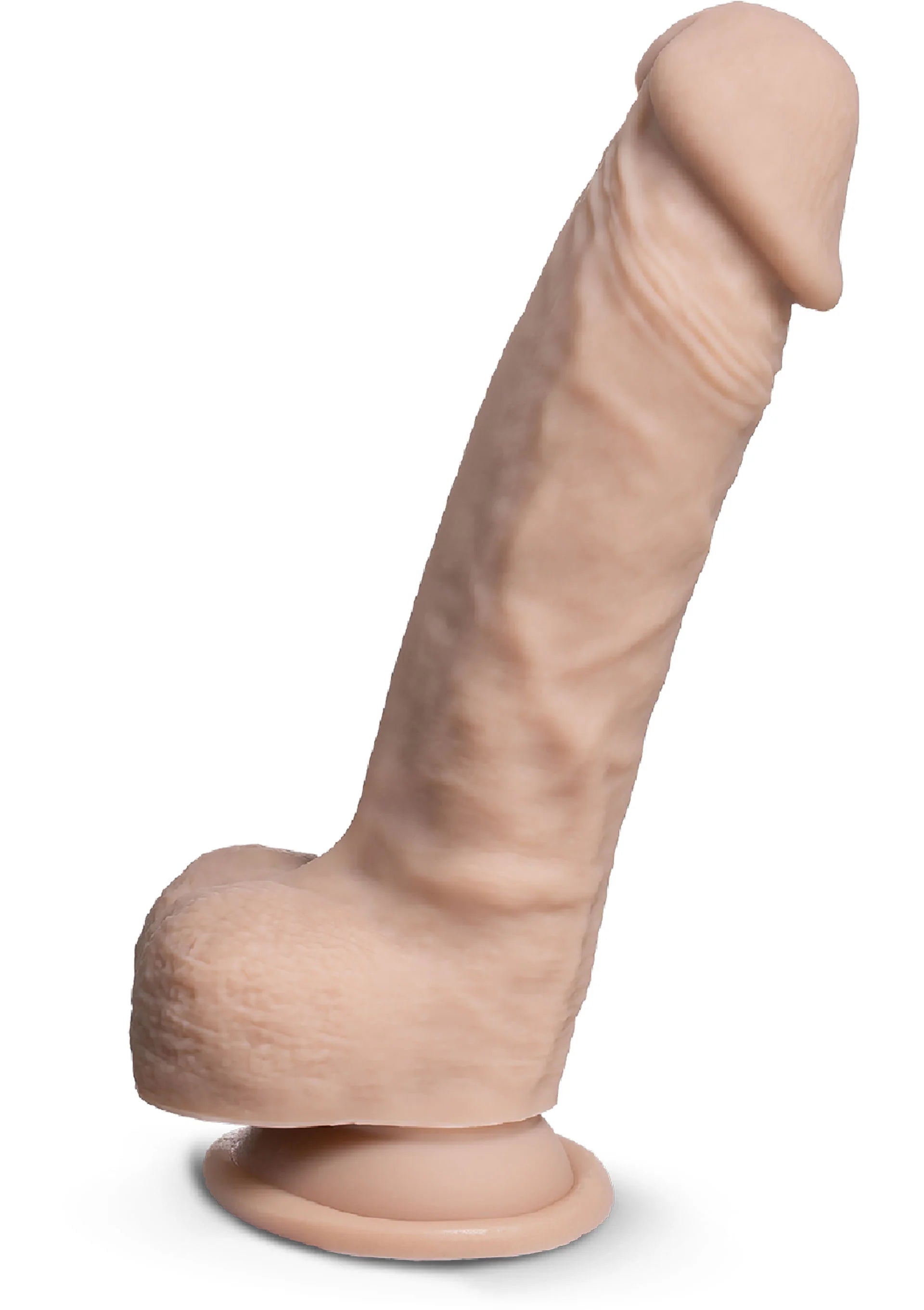 Bestel: Real Skin Dildo Model 1 - 7 inch - bij Happytoys: de erotische sex webshop | liever Happy dan Easy ⭐⭐⭐⭐⭐