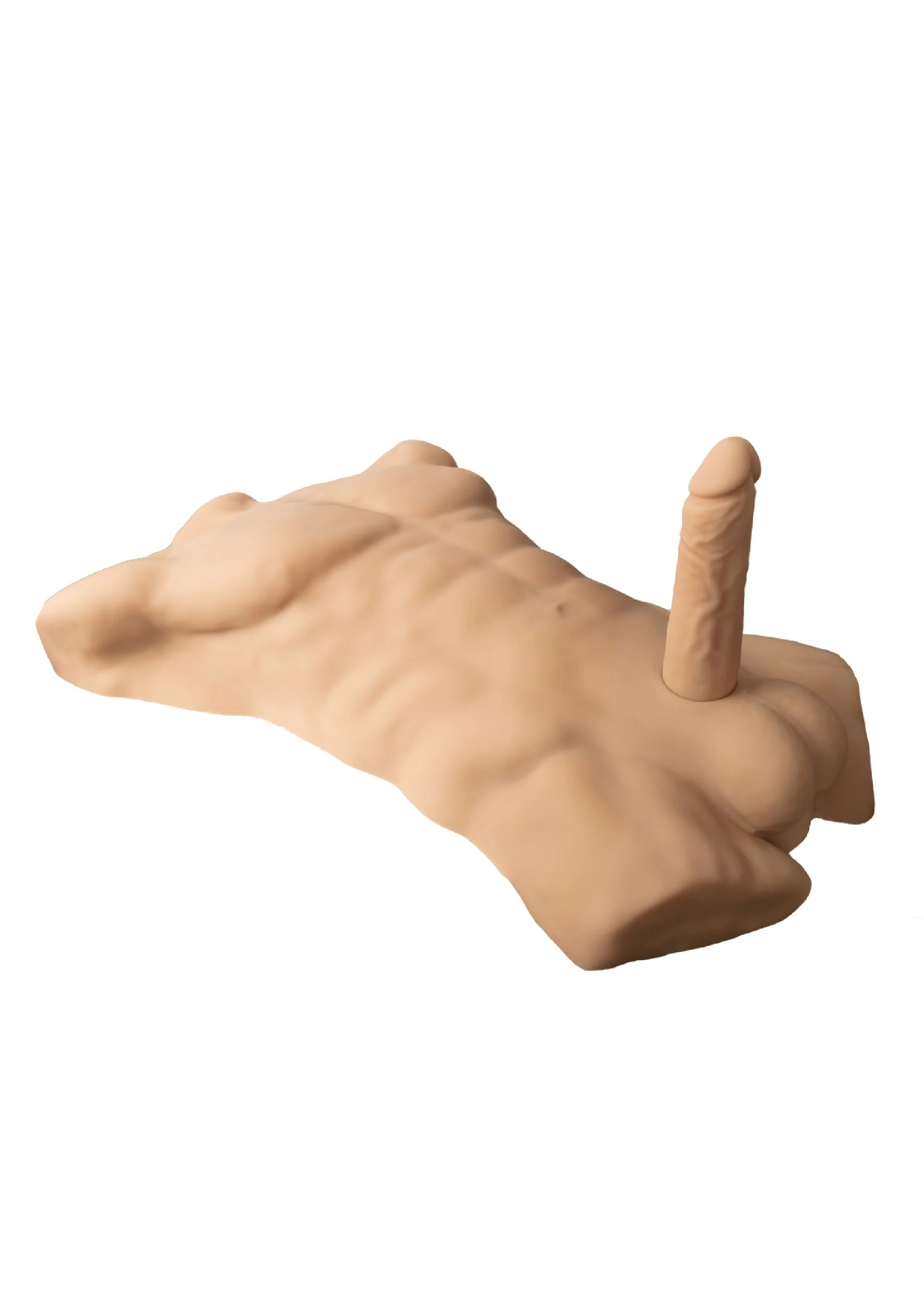 Beste vandaag nog: Silicone Torso Large by Silex - D - bij Happytoys Sexshop: Toys for Feeling Happy & Easy 😊 - Default Title - 29735 - SKIN