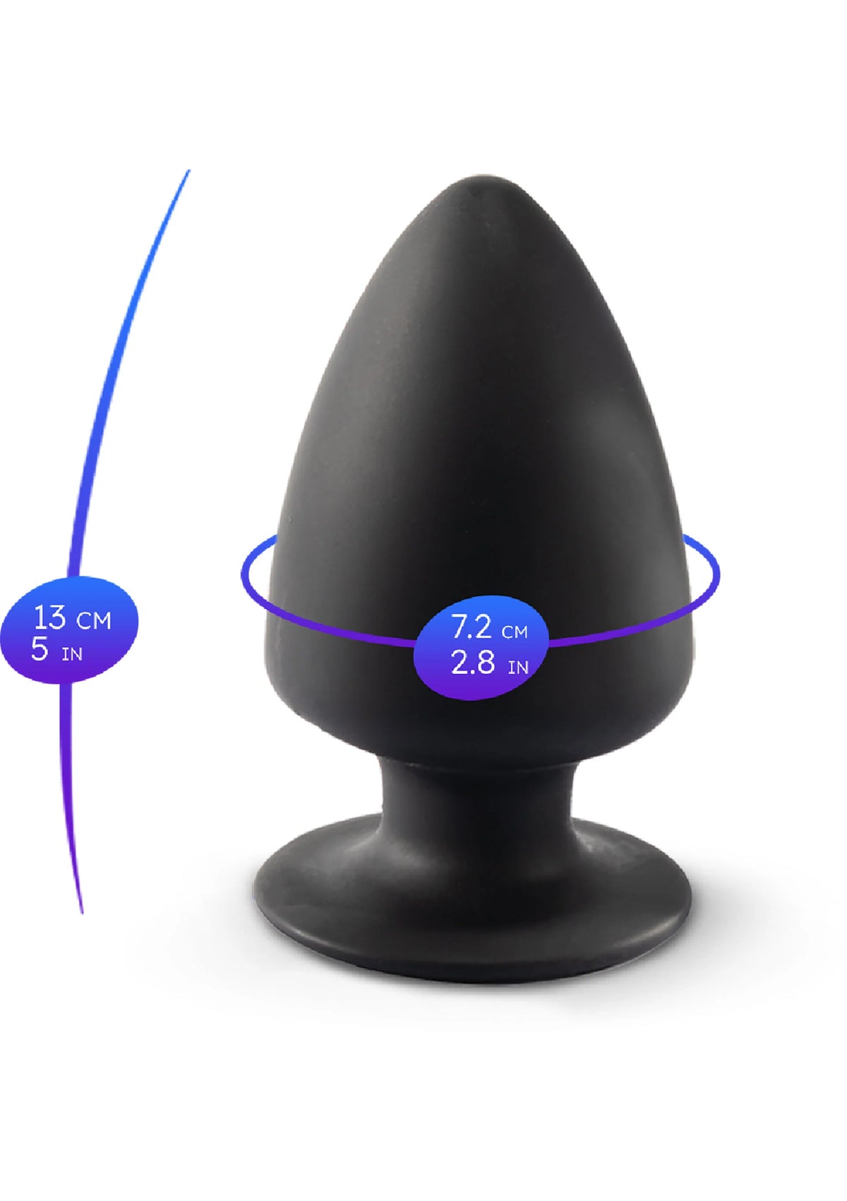 Bestel: Plug Model 2 Medium - bij Happytoys: de erotische sex webshop | liever Happy dan Easy ⭐⭐⭐⭐⭐