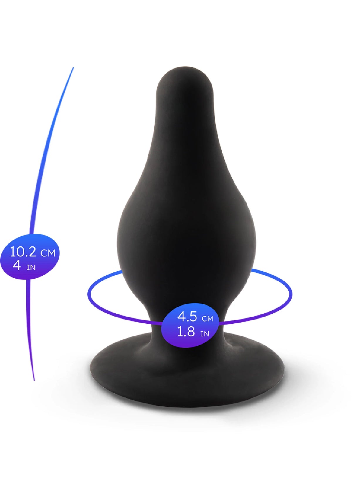 Bestel: Plug Model 2 Large - bij Happytoys: de erotische sex webshop | liever Happy dan Easy ⭐⭐⭐⭐⭐