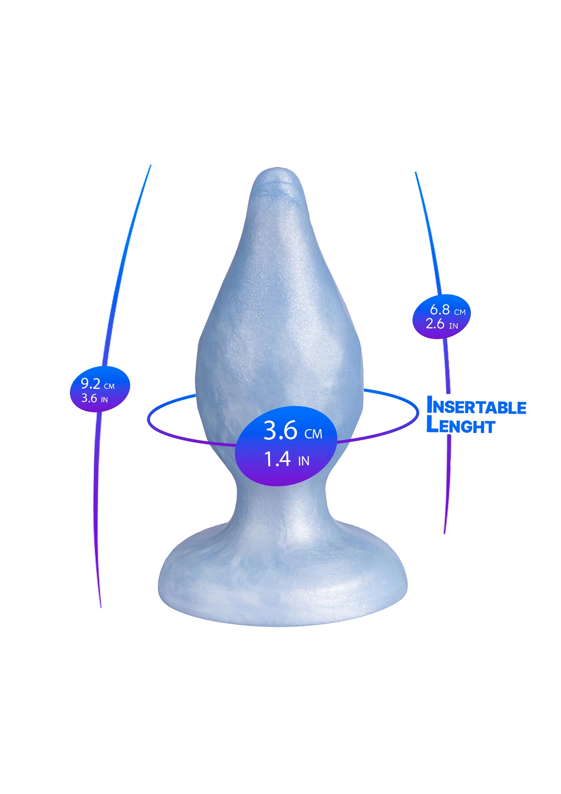Beste vandaag nog: Fantasy Plug Diamond - bij Happytoys Sexshop: online sex shop for Feeling Happy & Easy 😊