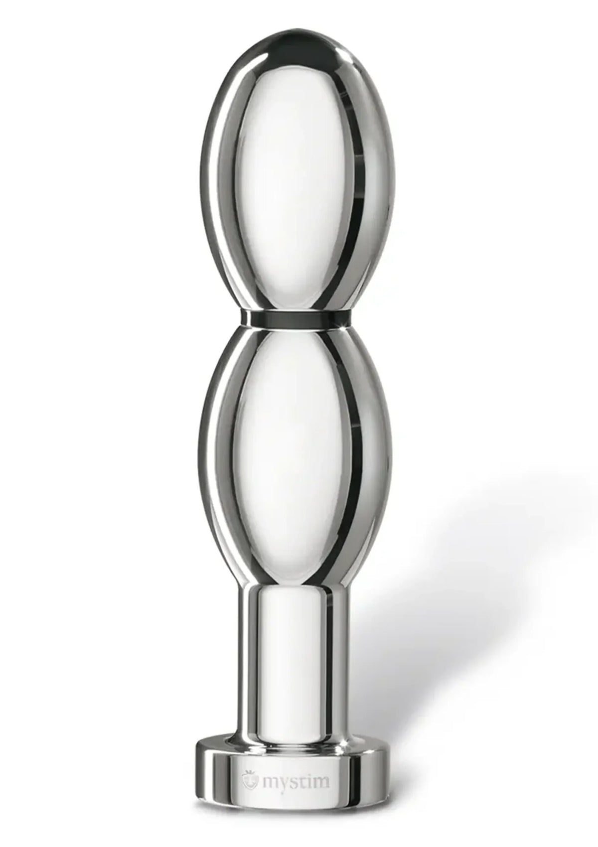 Beste vandaag nog: Oh - Thello Oval Plug by MyStim - bij Happytoys Sexshop: online sex shop for Feeling Happy & Easy 😊 - Default Title - 33519 - SILVER