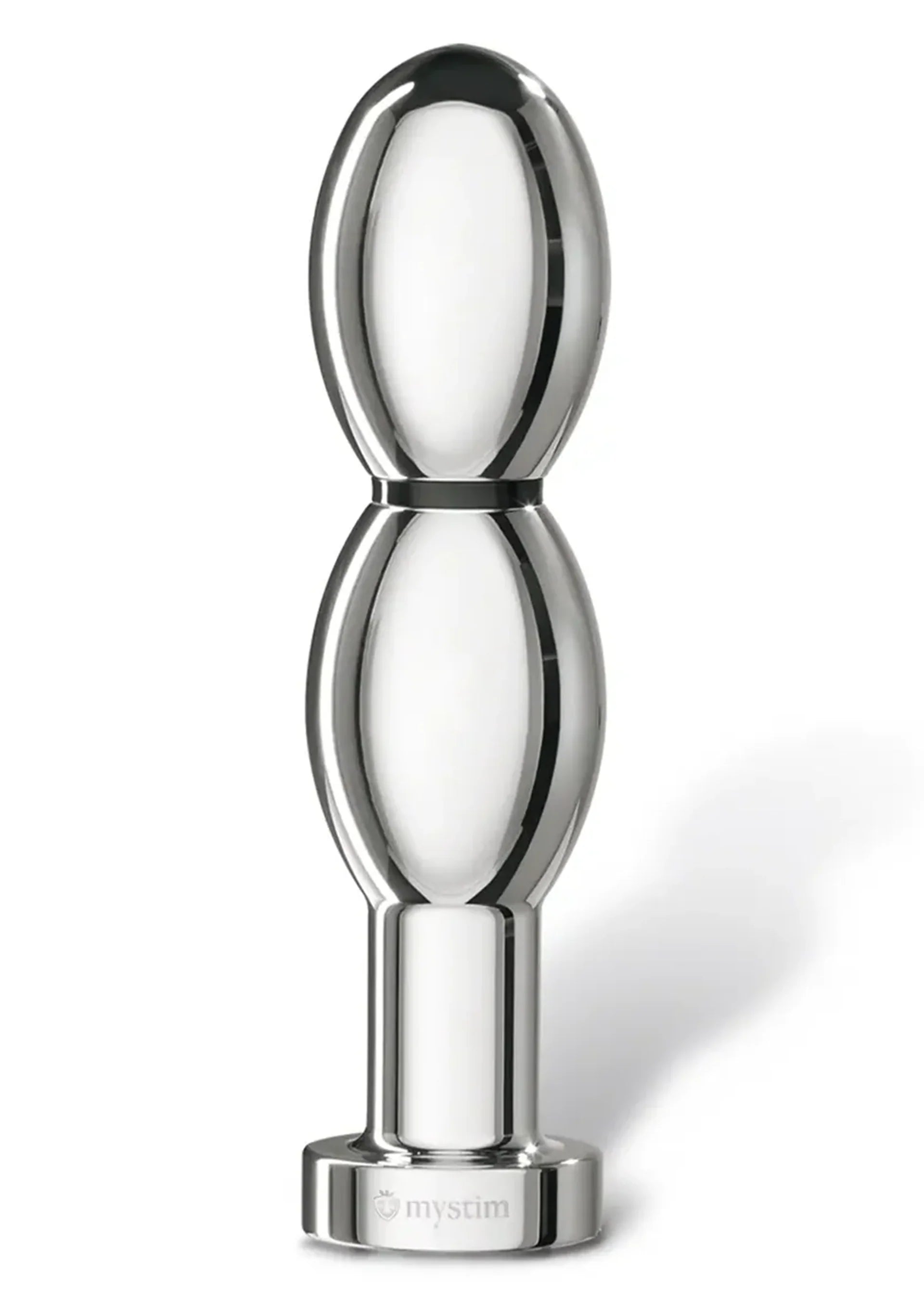 Beste vandaag nog: Oh - Thello Oval Plug by MyStim - bij Happytoys Sexshop: online sex shop for Feeling Happy & Easy 😊 - Default Title - 33519 - SILVER