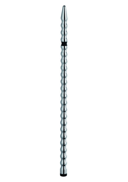 Beste vandaag nog: Tickleberry Finn Ribbed Sound urethra Penis Plug by MyStim - bij Happytoys Sexshop: online sex shop for Feeling Happy & Easy 😊 - Default Title - 33529 - SILVER