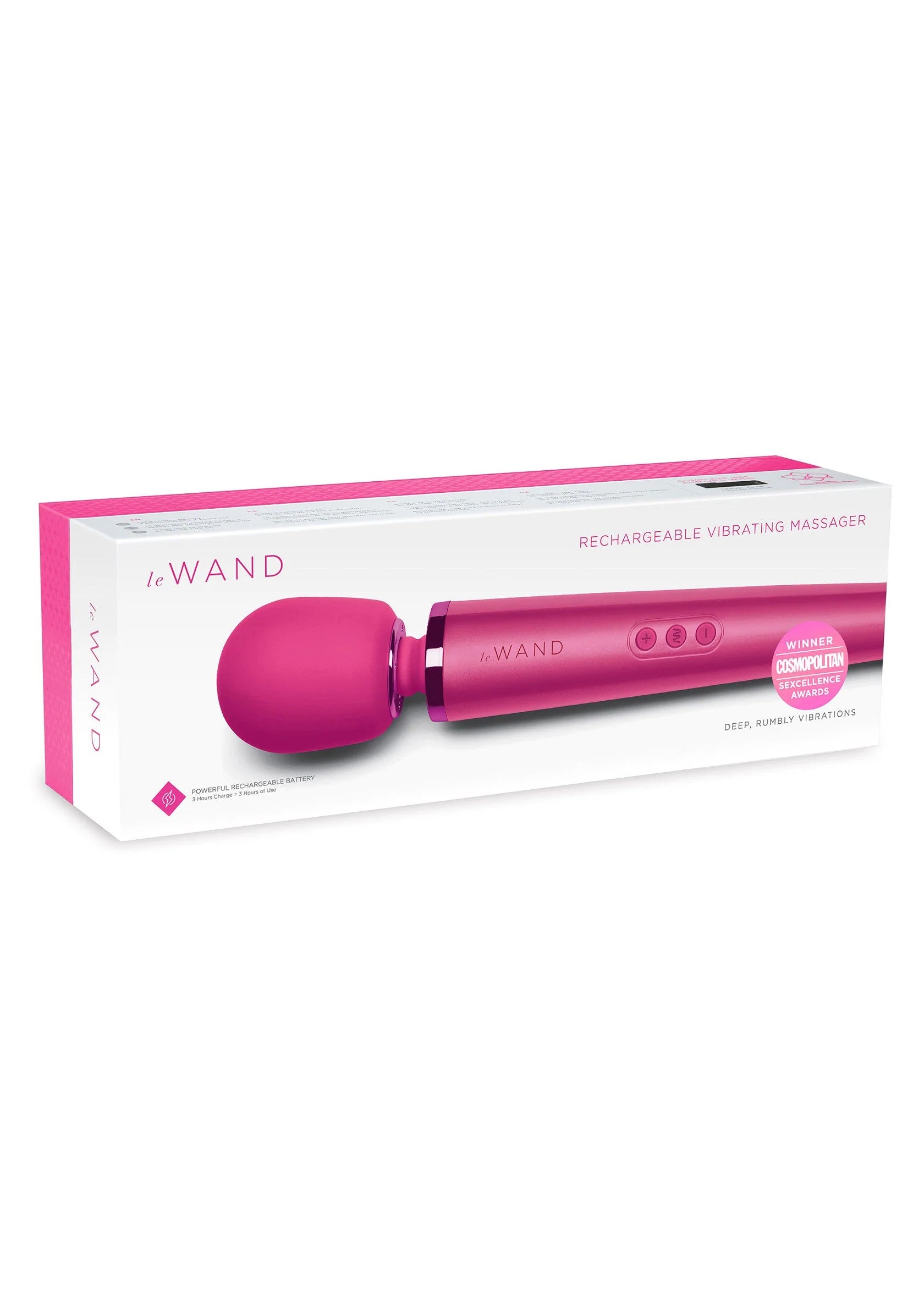 Beste vandaag nog: Rechargeable Massager by Le Wand - bij Happytoys Sexshop: Toys for Feeling Happy & Easy 😊