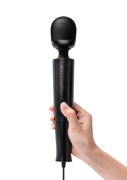 Beste vandaag nog: Le Wand Die Cast Plug - In Vibrating Massager - bij Happytoys Sexshop: Toys for Feeling Happy & Easy 😊 - Zwart - 35307 - BLACK