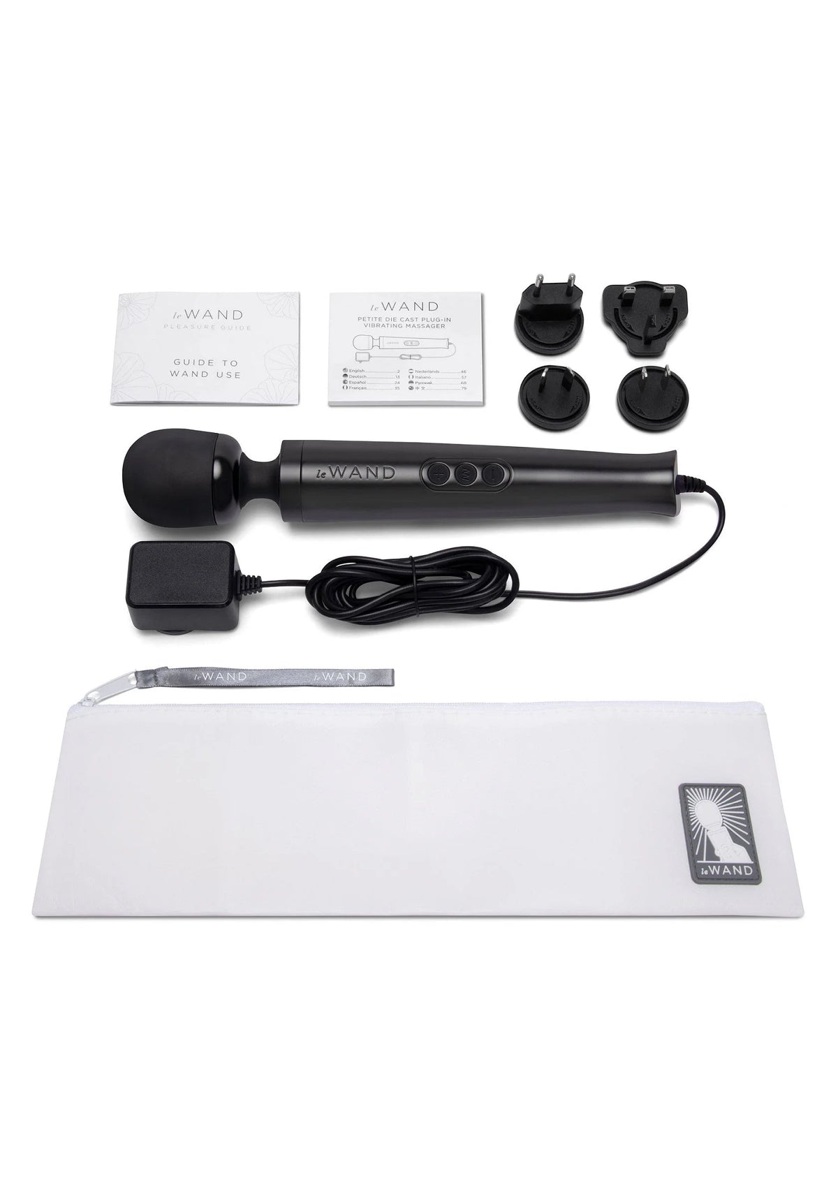 Beste vandaag nog: Le Wand Die Cast Plug - In Vibrating Massager - bij Happytoys Sexshop: Toys for Feeling Happy & Easy 😊