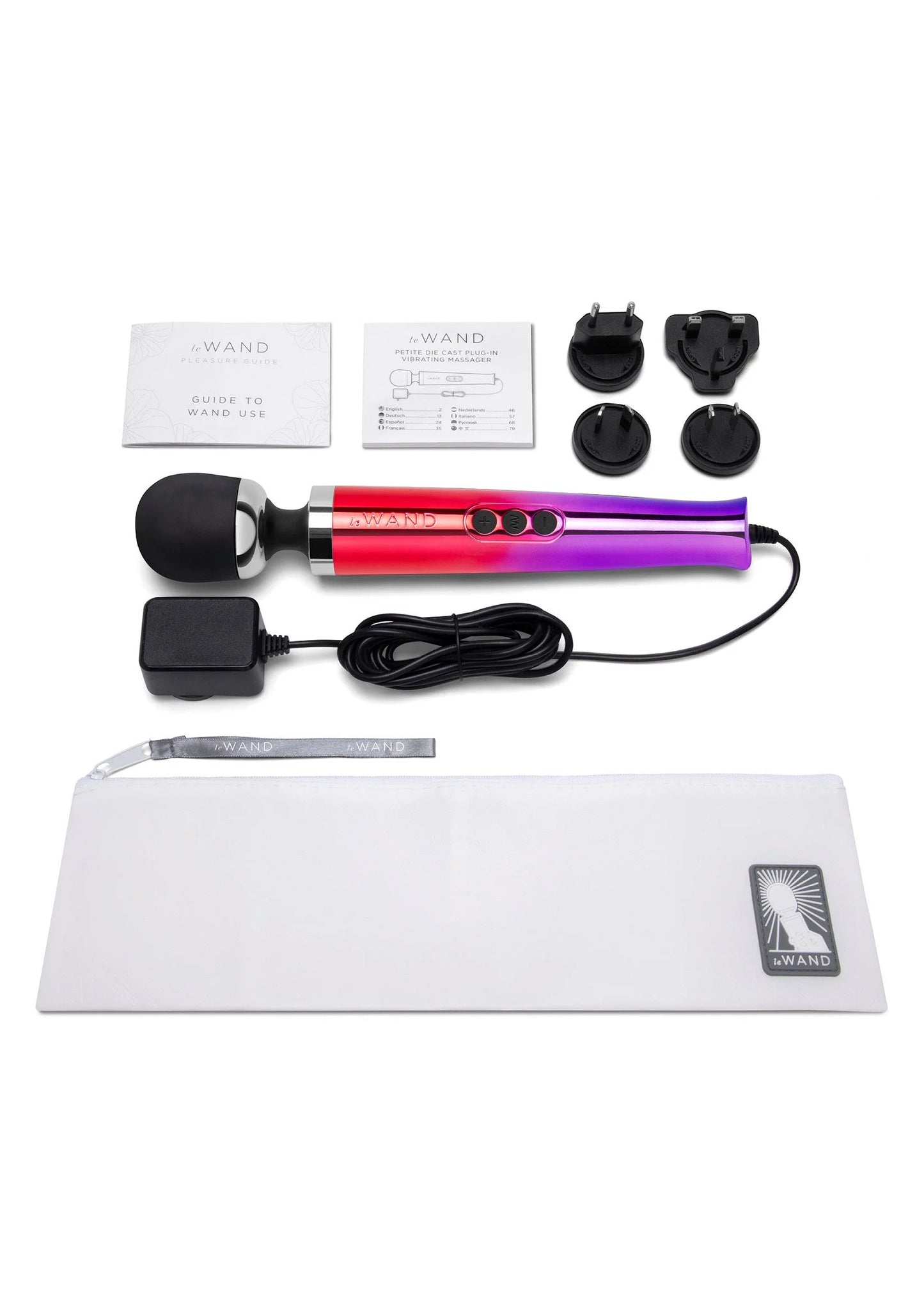 Beste vandaag nog: Le Wand Die Cast Plug - In Vibrating Massager - bij Happytoys Sexshop: Toys for Feeling Happy & Easy 😊