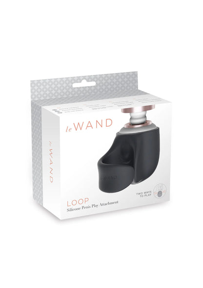 leWAND LOOP doos met zwarte en grijze siliconen bevestiging