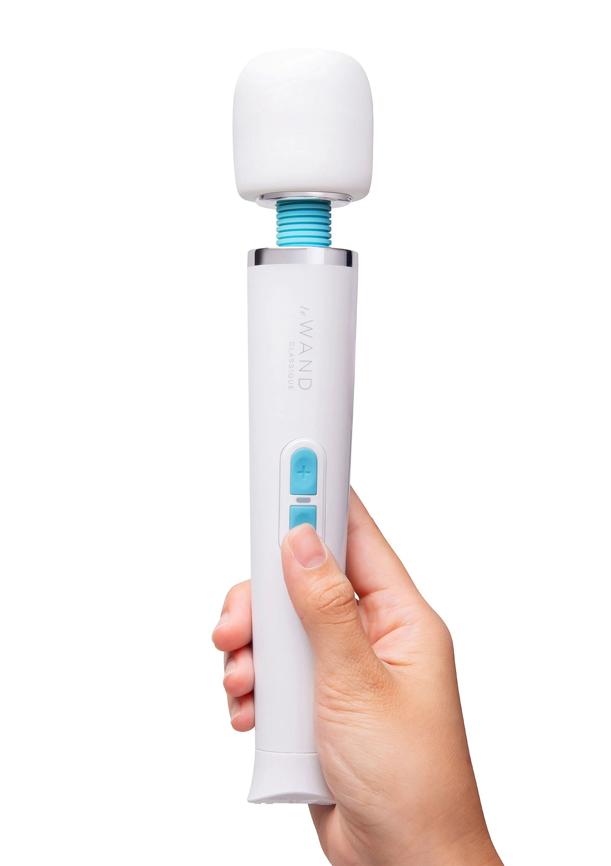 Beste vandaag nog: Le Wand Classique Petite Wand - bij Happytoys Sexshop: online sex shop for Feeling Happy & Easy 😊 - Default Title - 35338 - WHITE