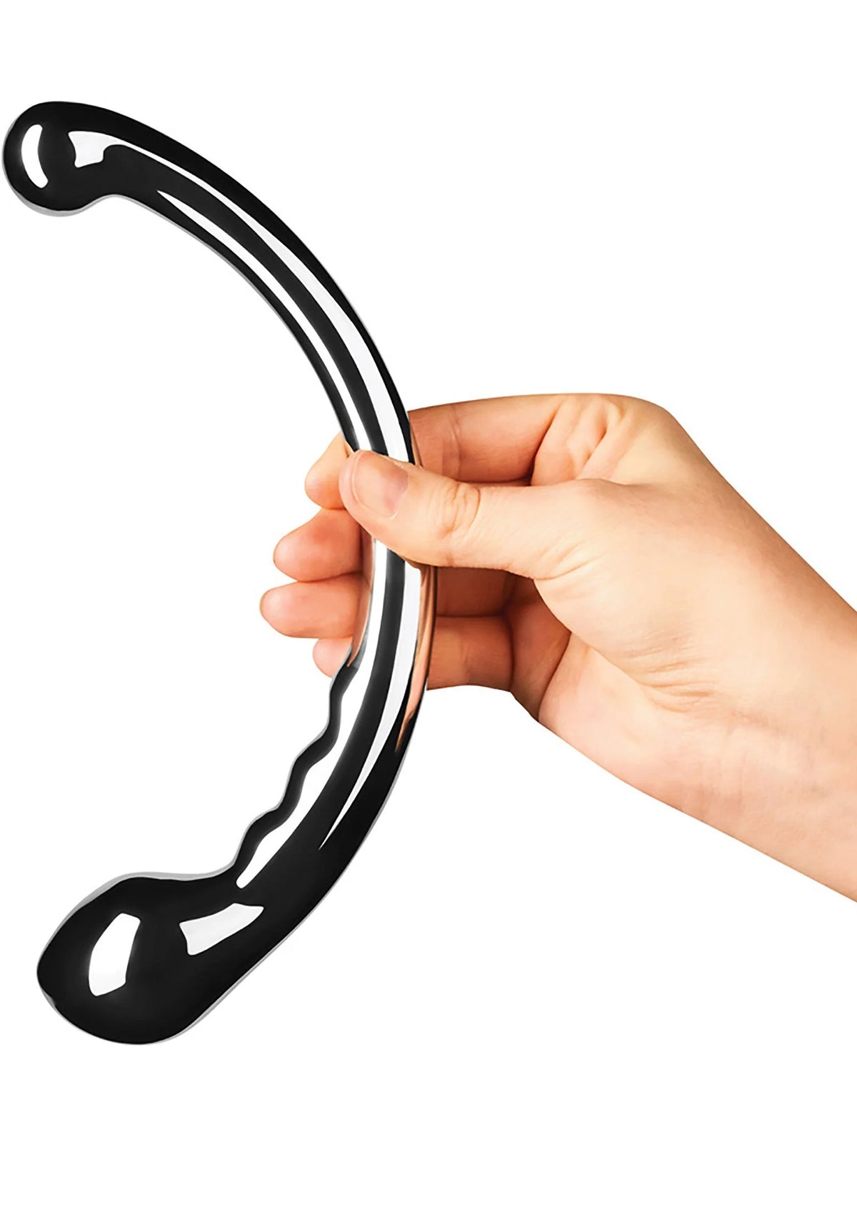 Beste vandaag nog: Chrome Hoop butplug by Le Wand - bij Happytoys