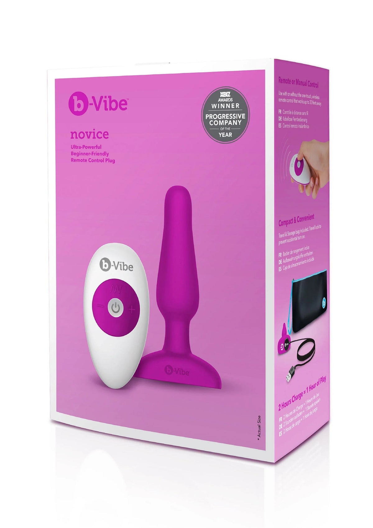 Beste vandaag nog: B - Vibe Novice Plug by B - Vibe - bij Happytoys Sexshop: Toys for Feeling Happy & Easy 😊