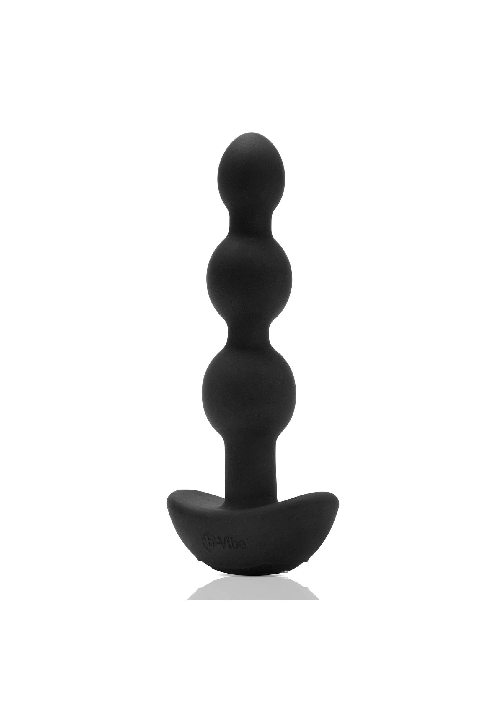Beste vandaag nog: Triplet Anal Beads by B - Vibe - bij Happytoys - Default Title - 35423 - BLACK