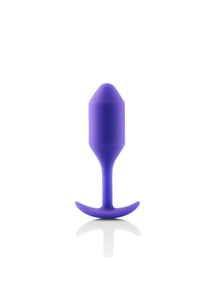 Beste vandaag nog: B - Vibe Snug Plug 2 by B - Vibe - bij Happytoys Sexshop: online sex shop for Feeling Happy & Easy 😊 - Paars - 35426 - PURPLE