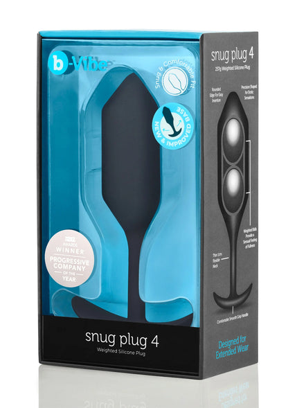Beste vandaag nog: B - Vibe Snug Plug Butplug 4 by B - Vibe - bij Happytoys Sexshop: online sex shop for Feeling Happy & Easy 😊