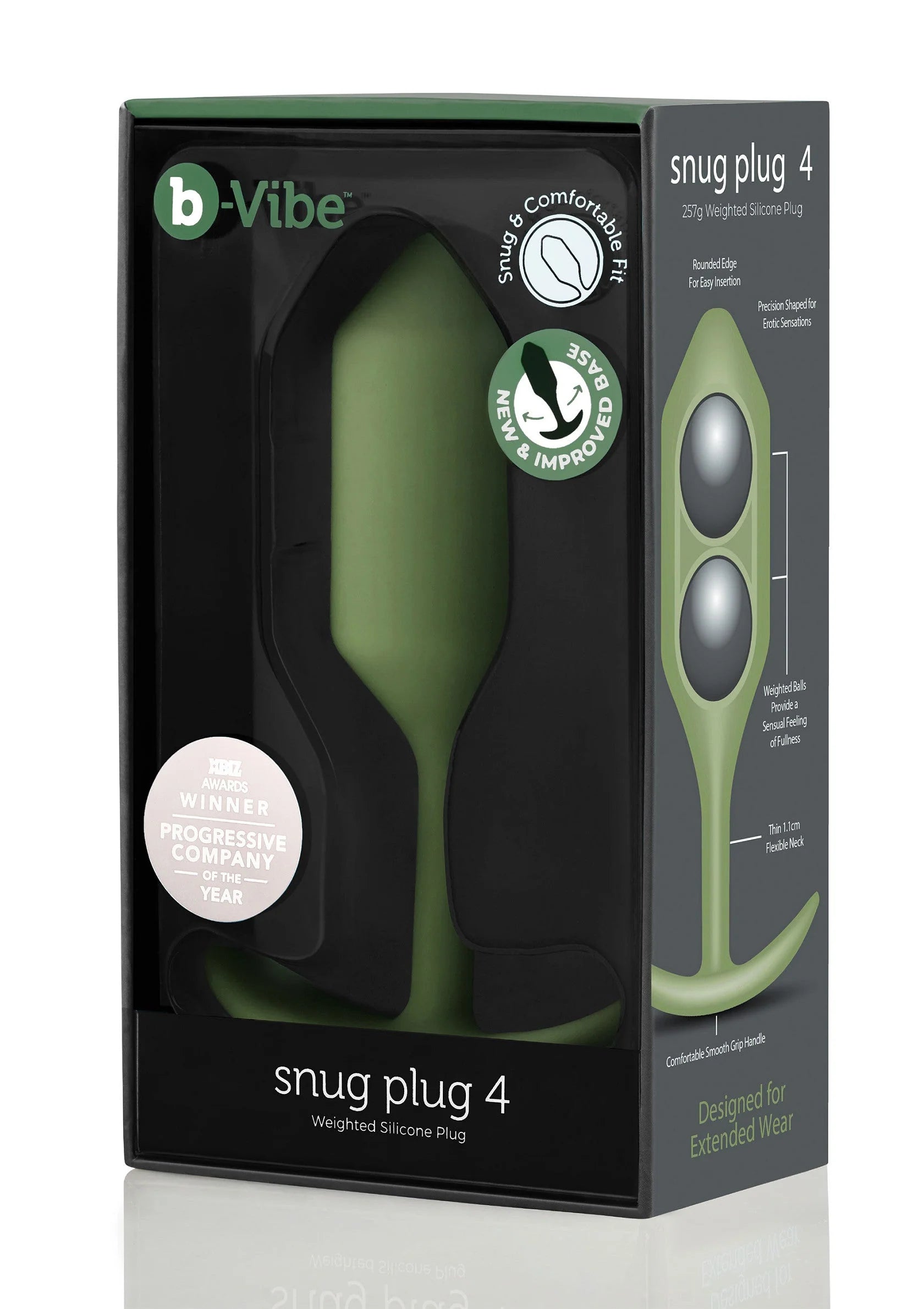 Beste vandaag nog: B - Vibe Snug Plug Butplug 4 by B - Vibe - bij Happytoys Sexshop: online sex shop for Feeling Happy & Easy 😊