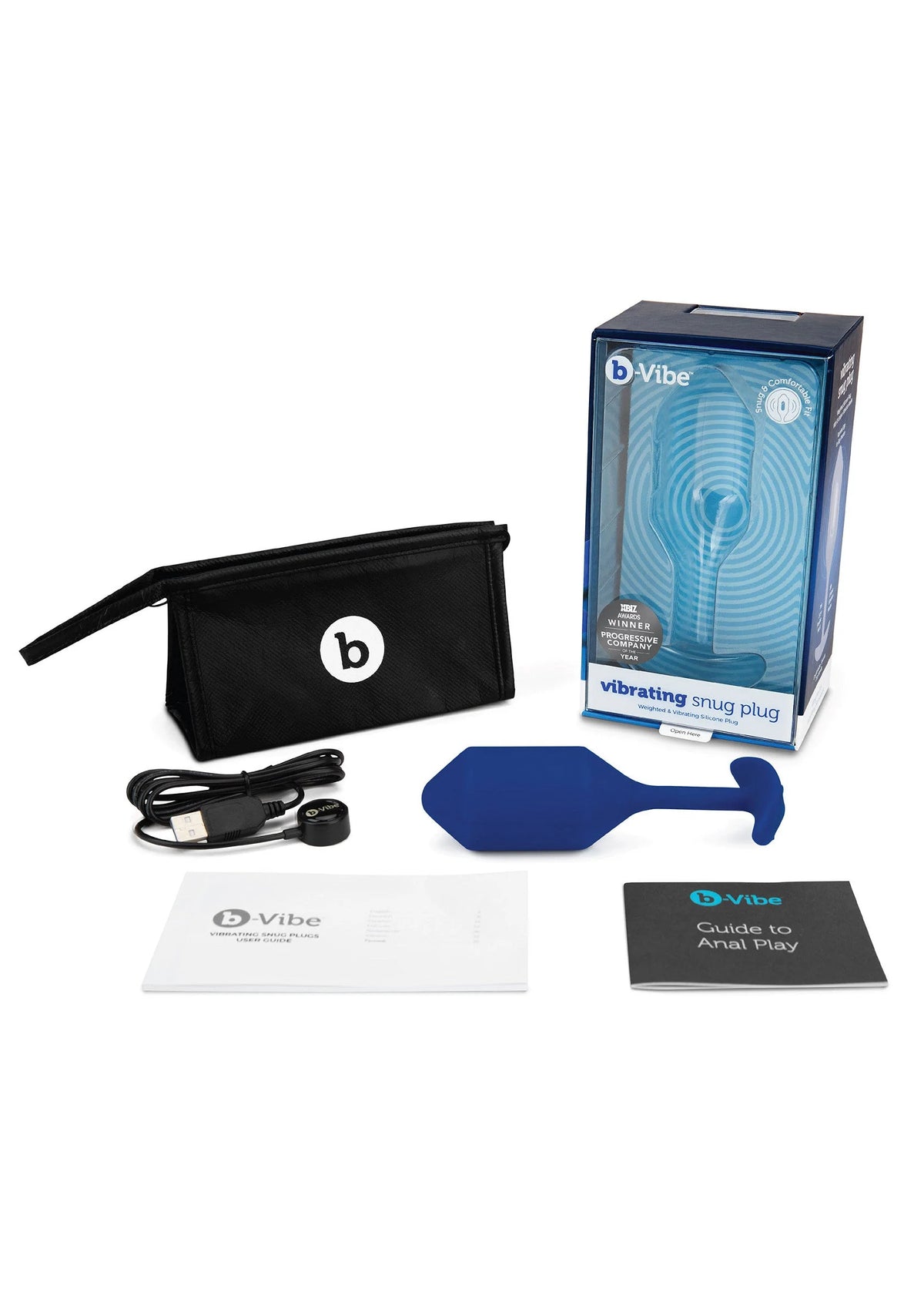 Bestel: Vibrating Snug Plug 4 by B - Vibe - bij Happytoys: de erotische sex webshop | liever Happy dan Easy ⭐⭐⭐⭐⭐