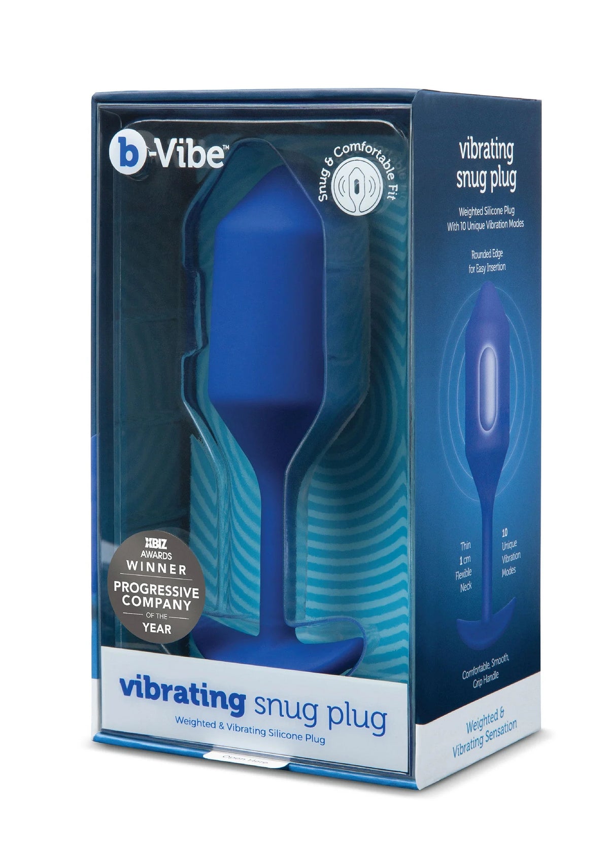 Bestel: Vibrating Snug Plug 4 by B - Vibe - bij Happytoys: de erotische sex webshop | liever Happy dan Easy ⭐⭐⭐⭐⭐