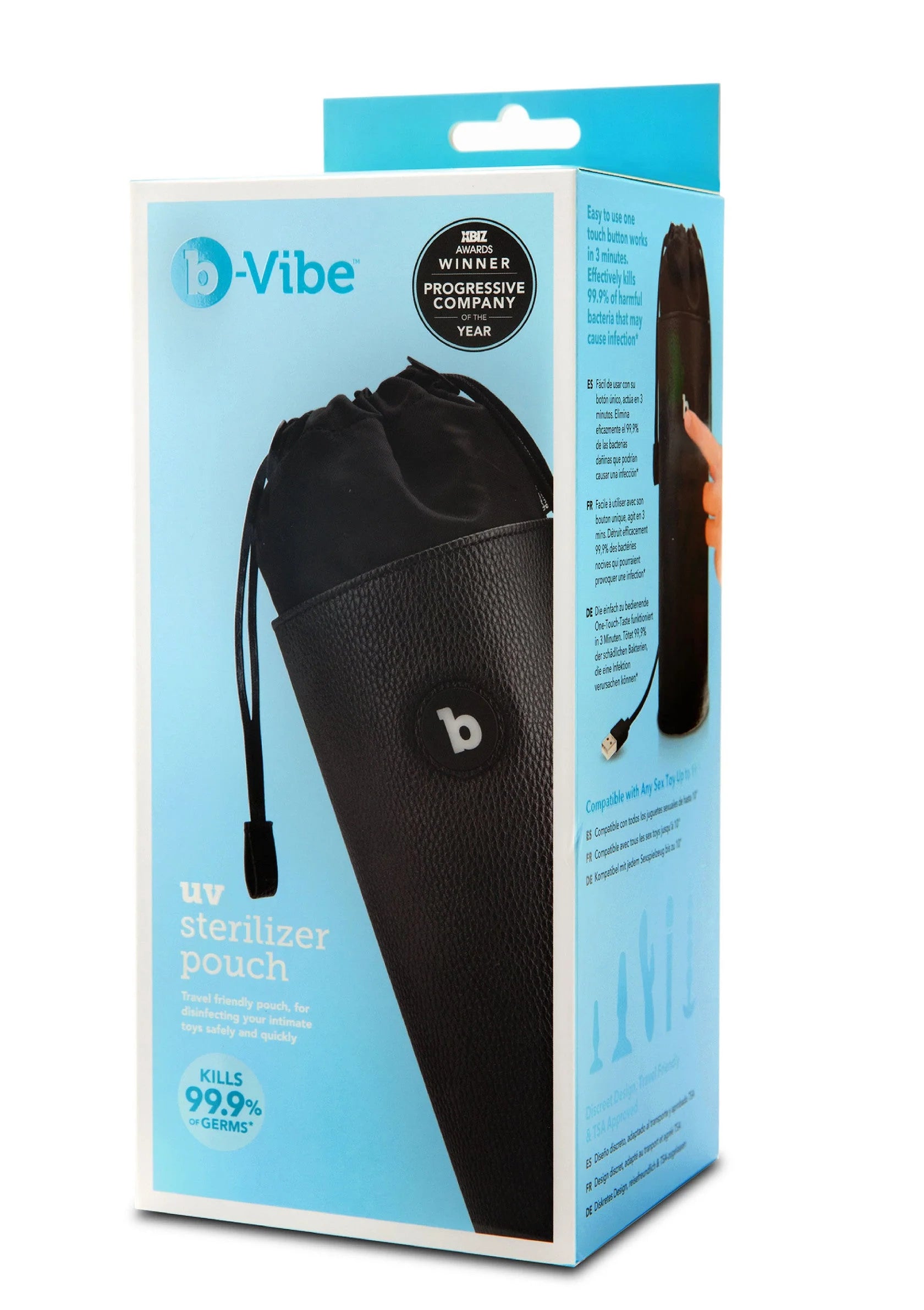 Beste vandaag nog: UV Sterilizer by B - Vibe - bij Happytoys