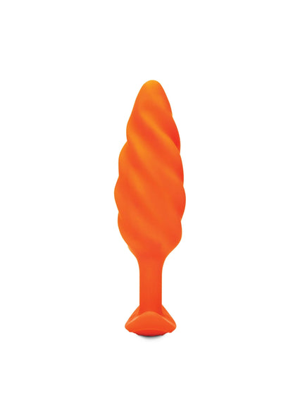 Beste vandaag nog: Swirl Texture Plug by B - Vibe - bij Happytoys