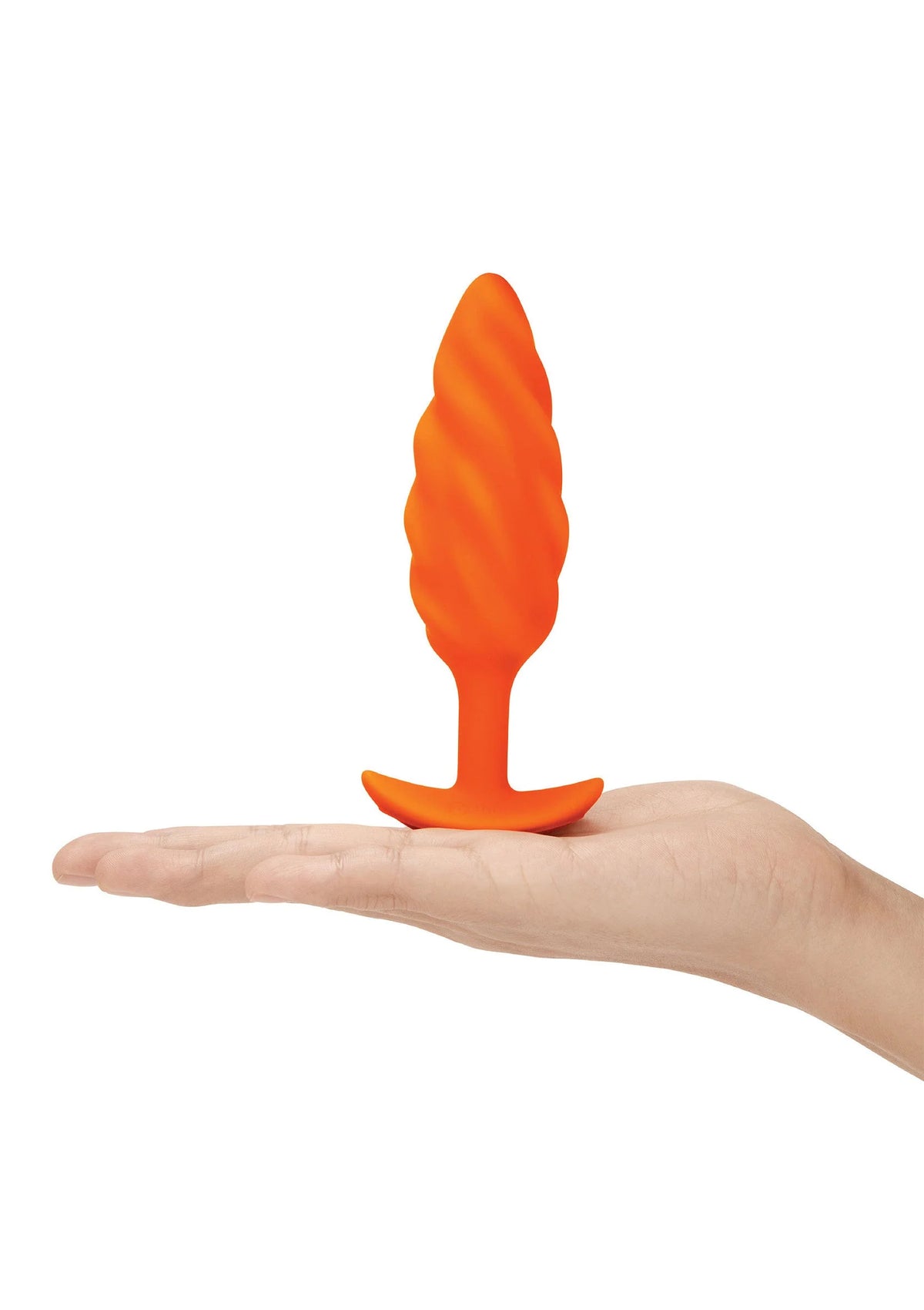 Beste vandaag nog: Swirl Texture Plug by B - Vibe - bij Happytoys