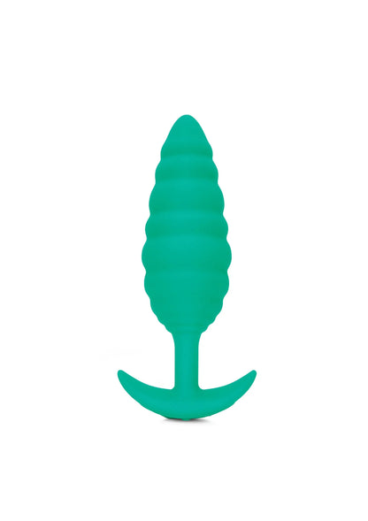Beste vandaag nog: Twist Texture Plug by B - Vibe - bij Happytoys - Default Title - 35439 - GREEN