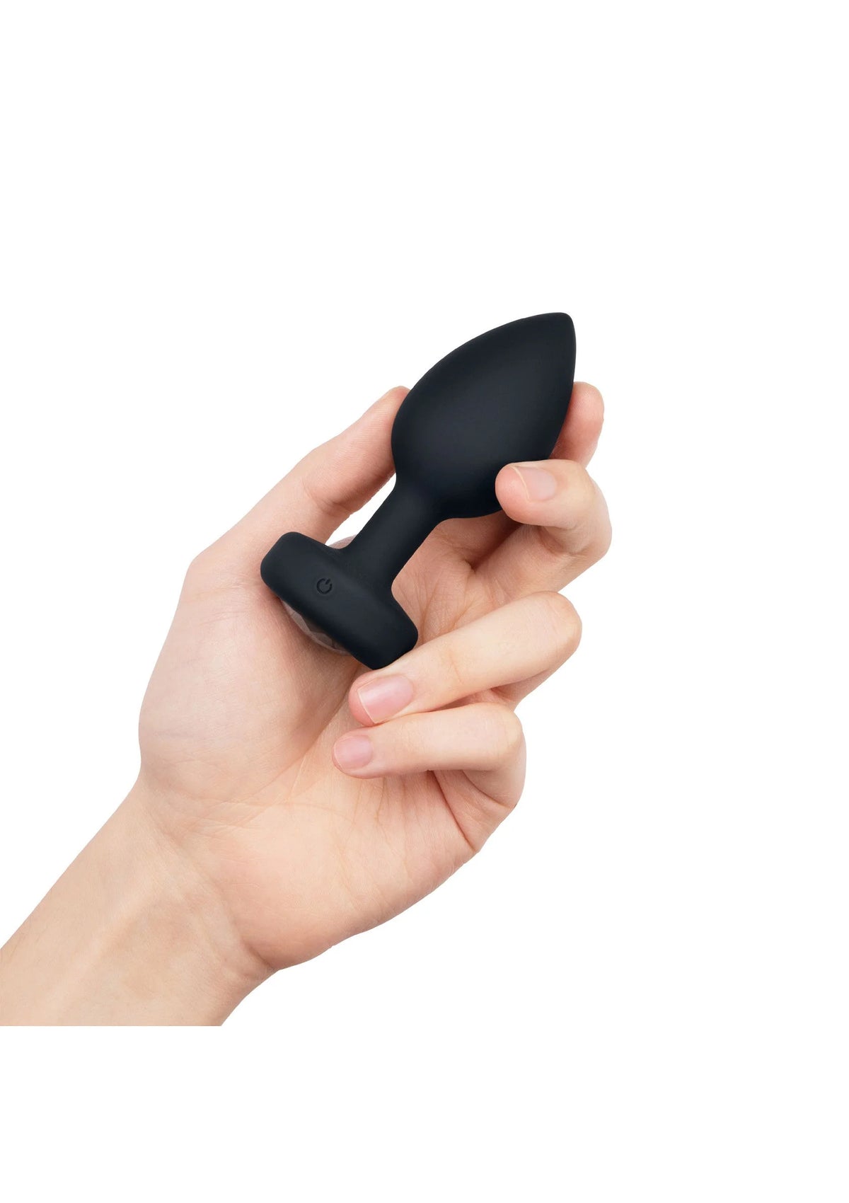 Beste vandaag nog: Vibrating Jewel Plug M/L by B - Vibe - bij Happytoys