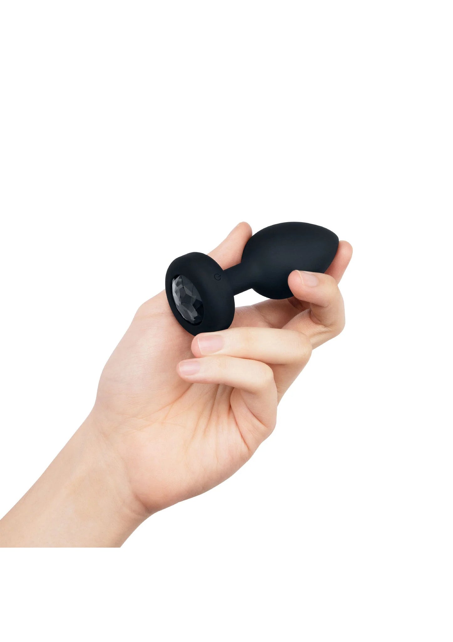 Beste vandaag nog: Vibrating Jewel Plug M/L by B - Vibe - bij Happytoys