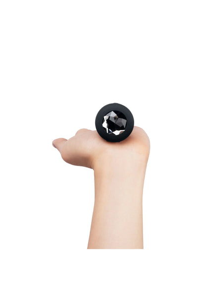 Beste vandaag nog: Vibrating Jewel Plug M/L by B - Vibe - bij Happytoys