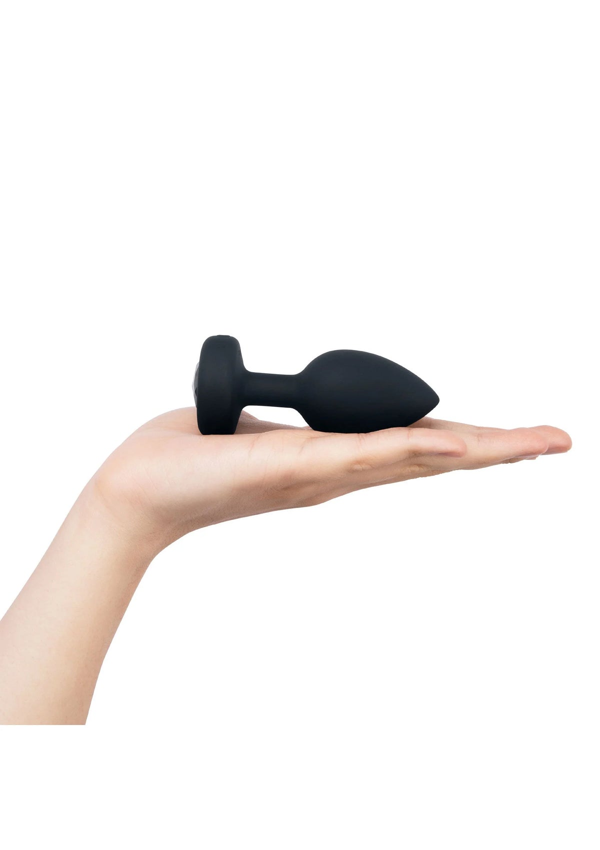 Beste vandaag nog: Vibrating Jewel Plug M/L by B - Vibe - bij Happytoys