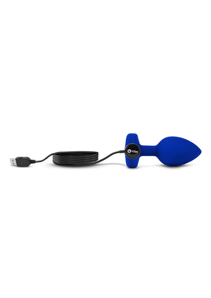 Beste vandaag nog: Vibrating Jewel Plug L/XL by B - Vibe - bij Happytoys