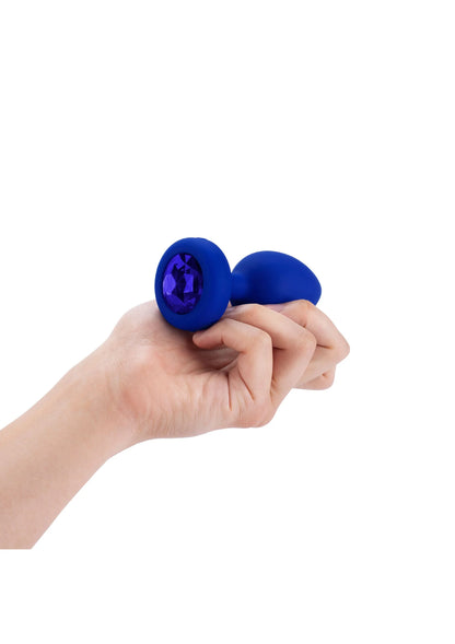 Beste vandaag nog: Vibrating Jewel Plug L/XL by B - Vibe - bij Happytoys