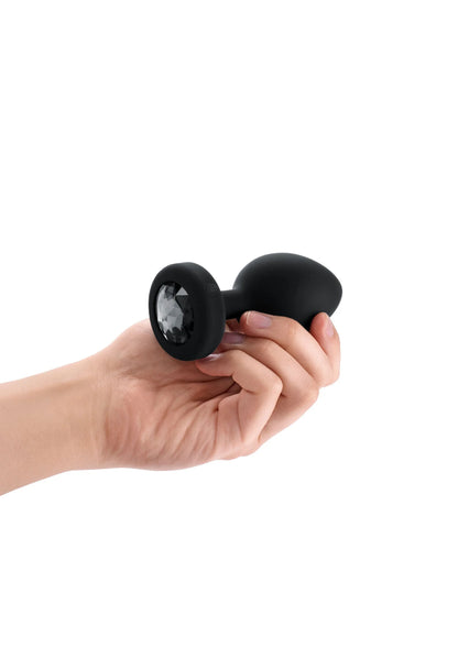 Beste vandaag nog: Vibrating Jewel Plug XXL by B - Vibe - bij Happytoys