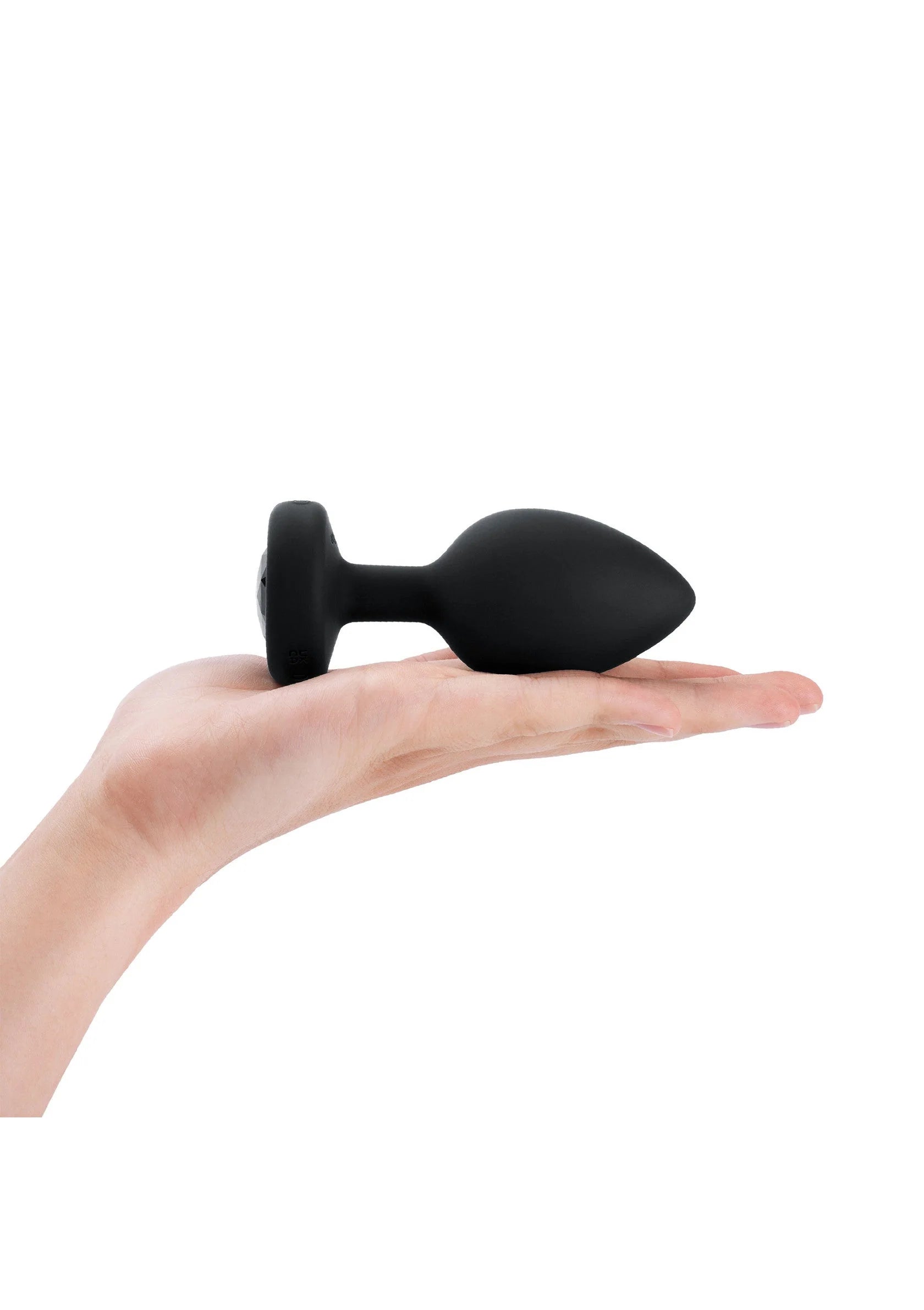 Beste vandaag nog: Vibrating Jewel Plug XXL by B - Vibe - bij Happytoys