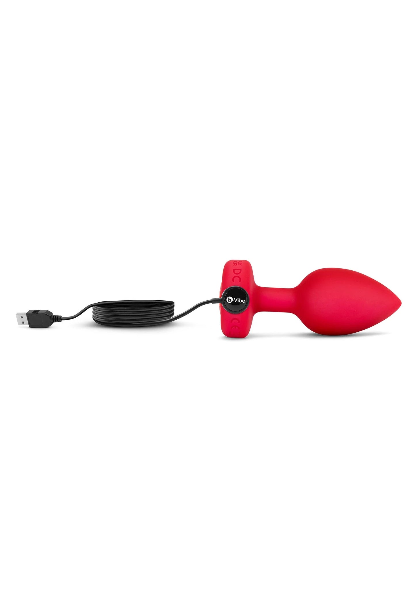 Beste vandaag nog: Vibrating Heart Plug M/L by B - Vibe - bij Happytoys